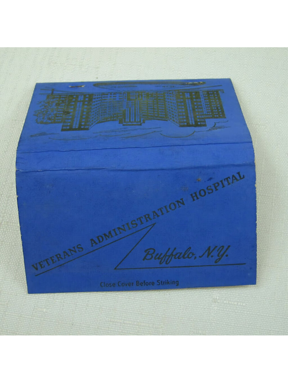 Vintage Matchbook FULL Veterans Administration Hospital Buffalo New York RARE